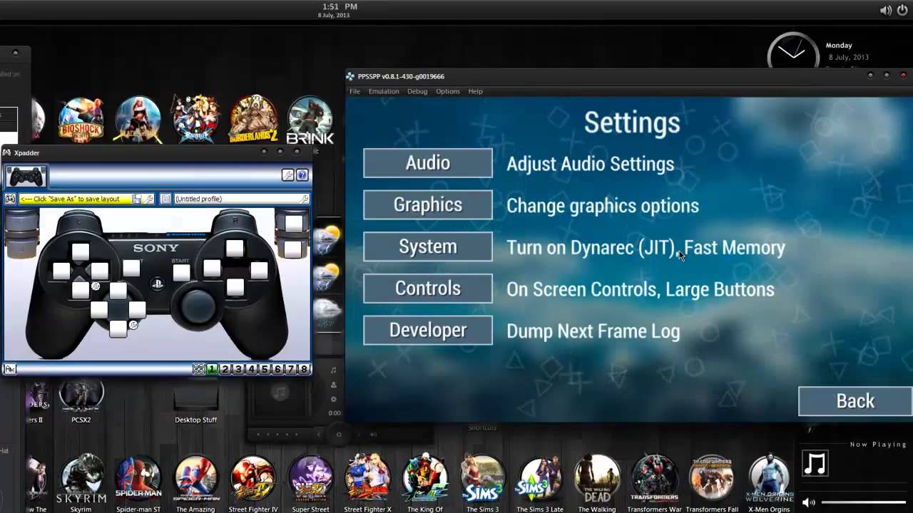 Use Ps3 Controller For Ppsspp